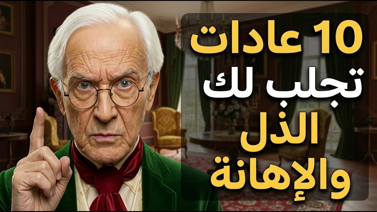 10 عادات تجعلك شخصاً تافهاً في عيون الناس وأنت لا تشعر | لماذا يحتقرك الناس؟
