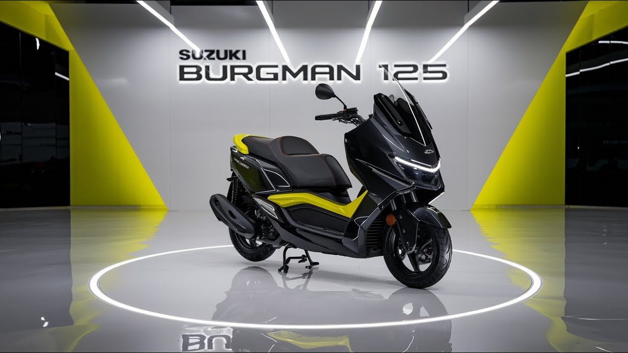 2026 Suzuki Burgman 125 Finally Revealed – The Premium Scooter Everyone Was Waiting For!