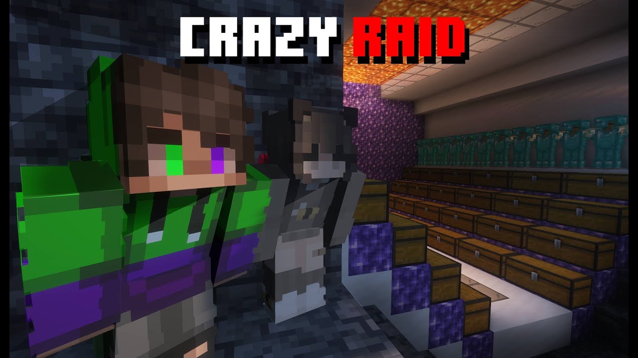 WE found A Crazy Stash on the dounut smp