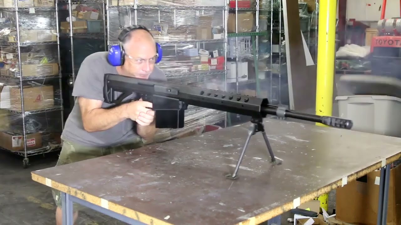 BFG 50A test fire
