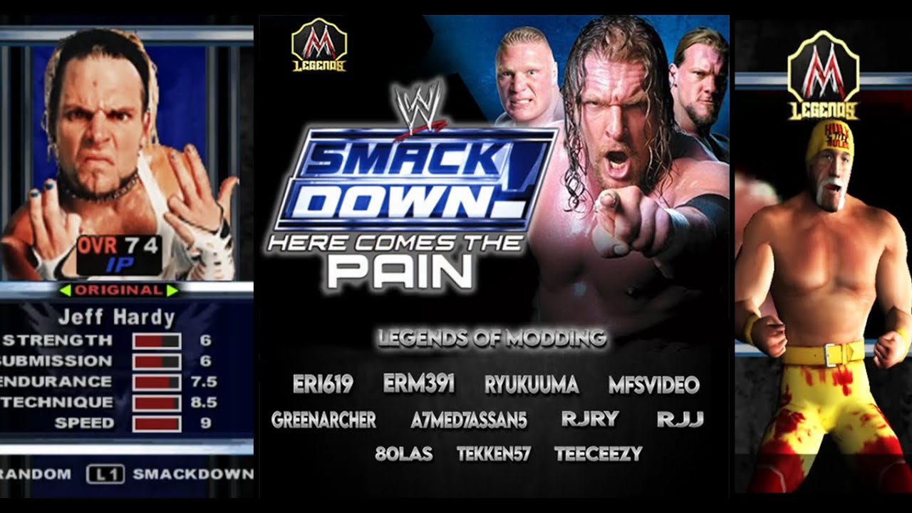 WWE SmackDown! Here Comes The Pain Mod - 
