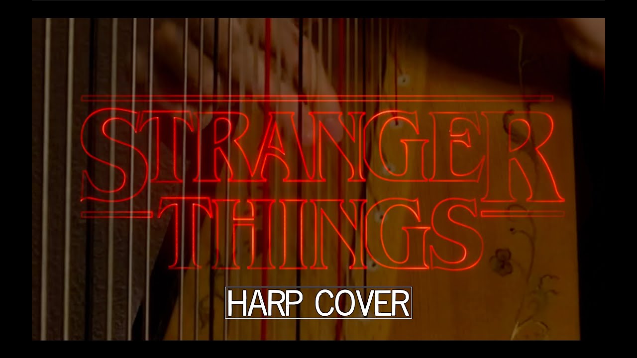 Stranger Things Title Theme - Harp Cover by Esther Sévérac