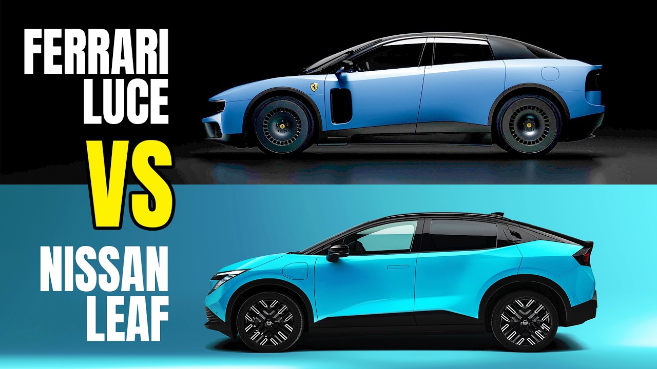Ferrari Luce VS Nissan Leaf - The Improbable Comparison
