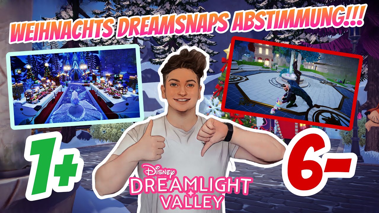 SCHÖNE BILDER BESCHERUNG?!? 🎁 | Weihnachts Dreamsnaps Abstimmung | Disney Dreamlight Valley