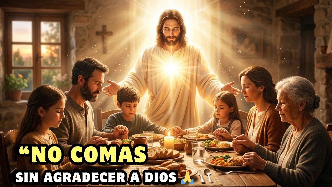 “GRACIAS DIOS POR LOS ALIMENTOS 🙏”  #Dios #Jesús #Oración