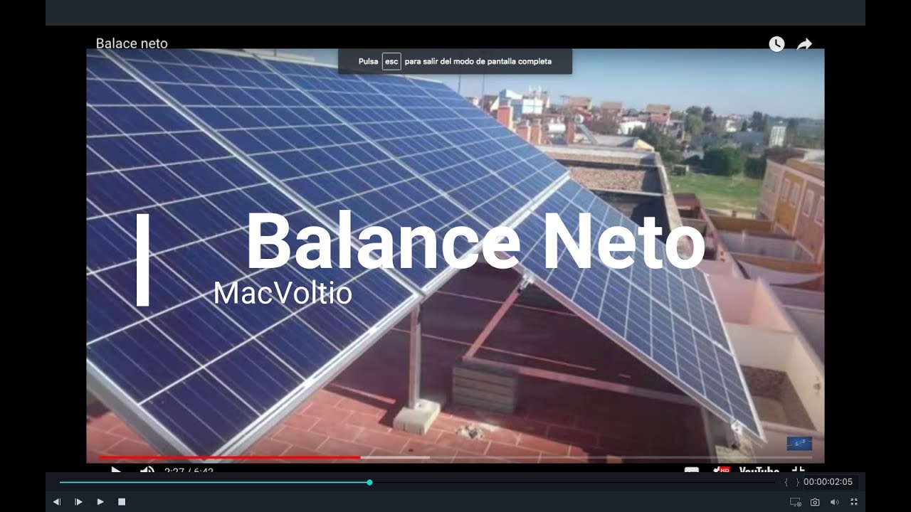 Balace neto