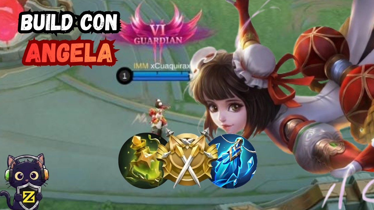 JUGAMOS CON ANGELA🧸EL SOPORTE QUE CARREA✨|#mobilelegends 