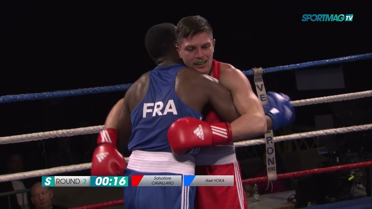 Combat retour  -81kg : Axel Yoka vs Salvatore Cavallaro
