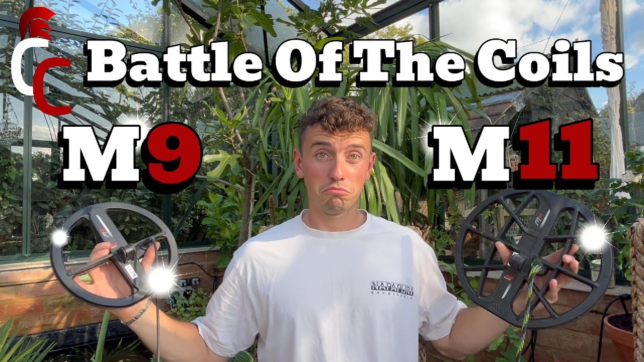 The Battle Of The Minelab Coils, Who Will Win? | Metal Detecting UK | Minelab Manticore