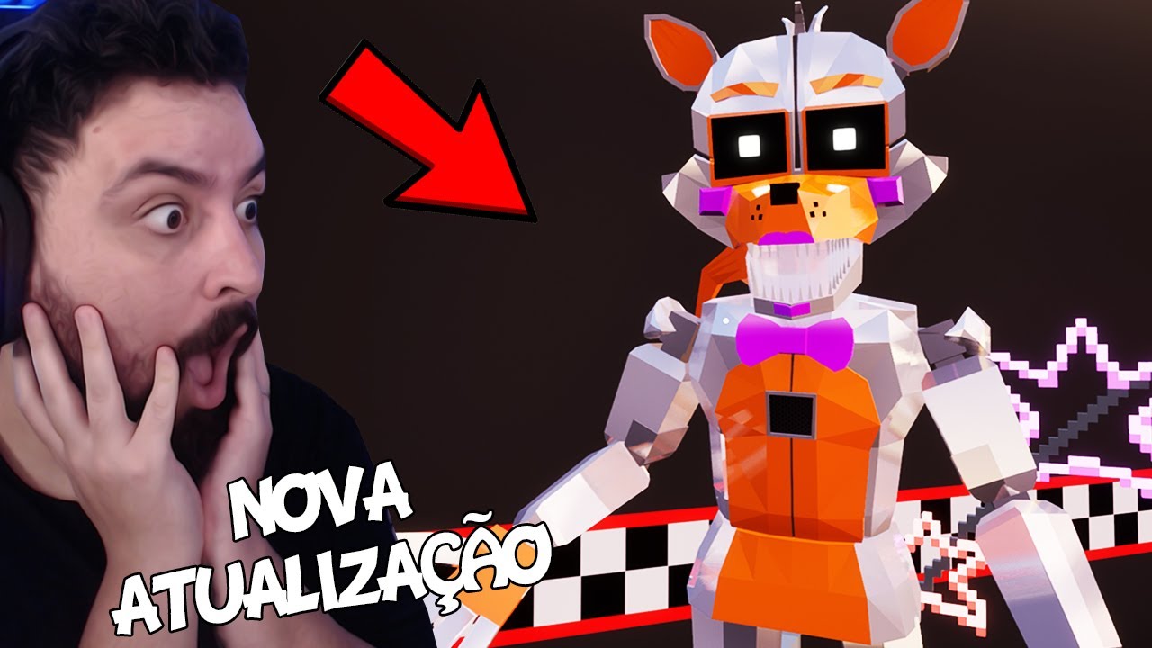 ACHEI um NOVO ANIMATRONIC e UMA SALA SECRETA em FNAF KILLER IN PURPLE (NOVA ATUALIZAÇÃO)