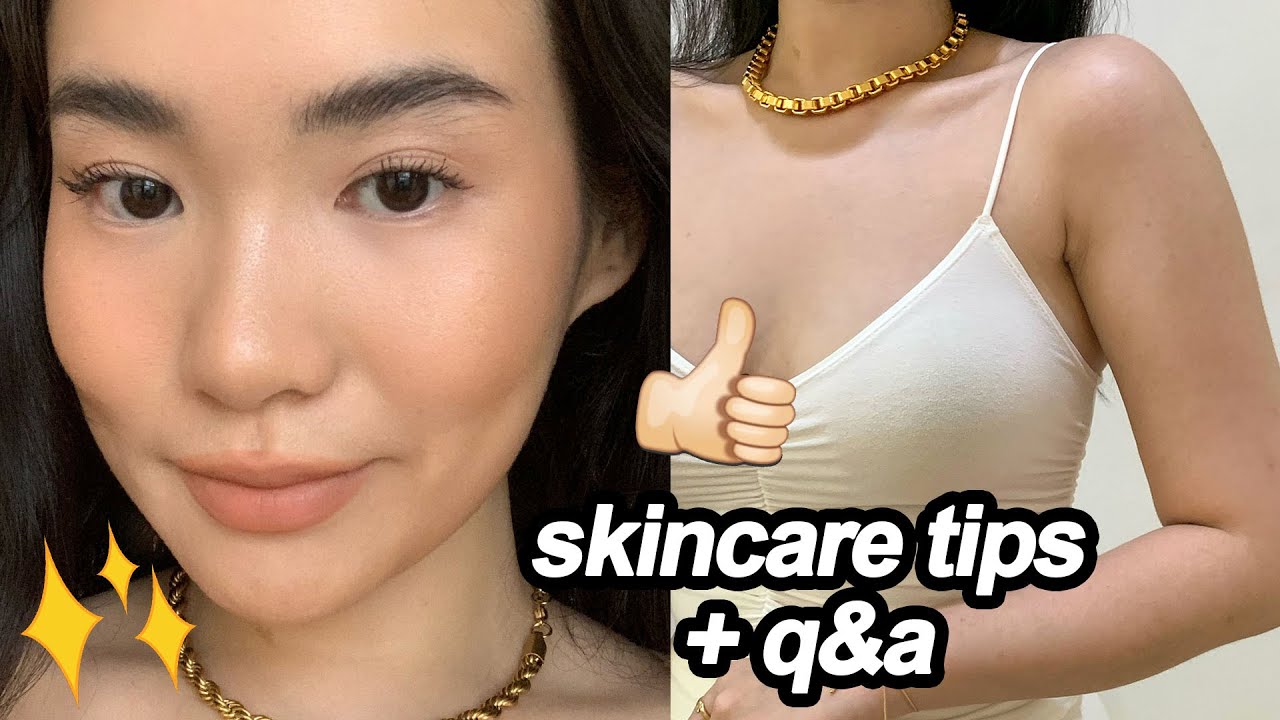SKINCARE Q&A + TIPS FOR BETTER SKIN! (Sensitive Skin MUST HAVES) | Toni Sia