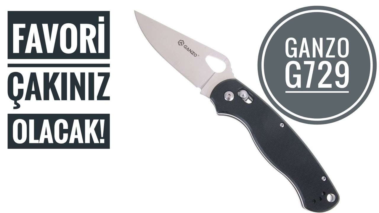 Ganzo G729 Çakı, Favori Çakınız Olacak..