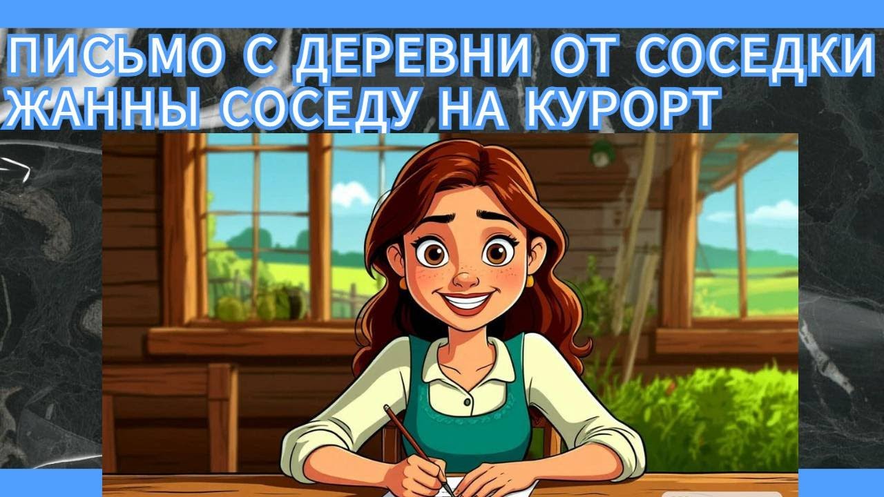 ПИСЬМО СОСЕДУ на КУРОРТ от СОСЕДКИ ЖАННЫ