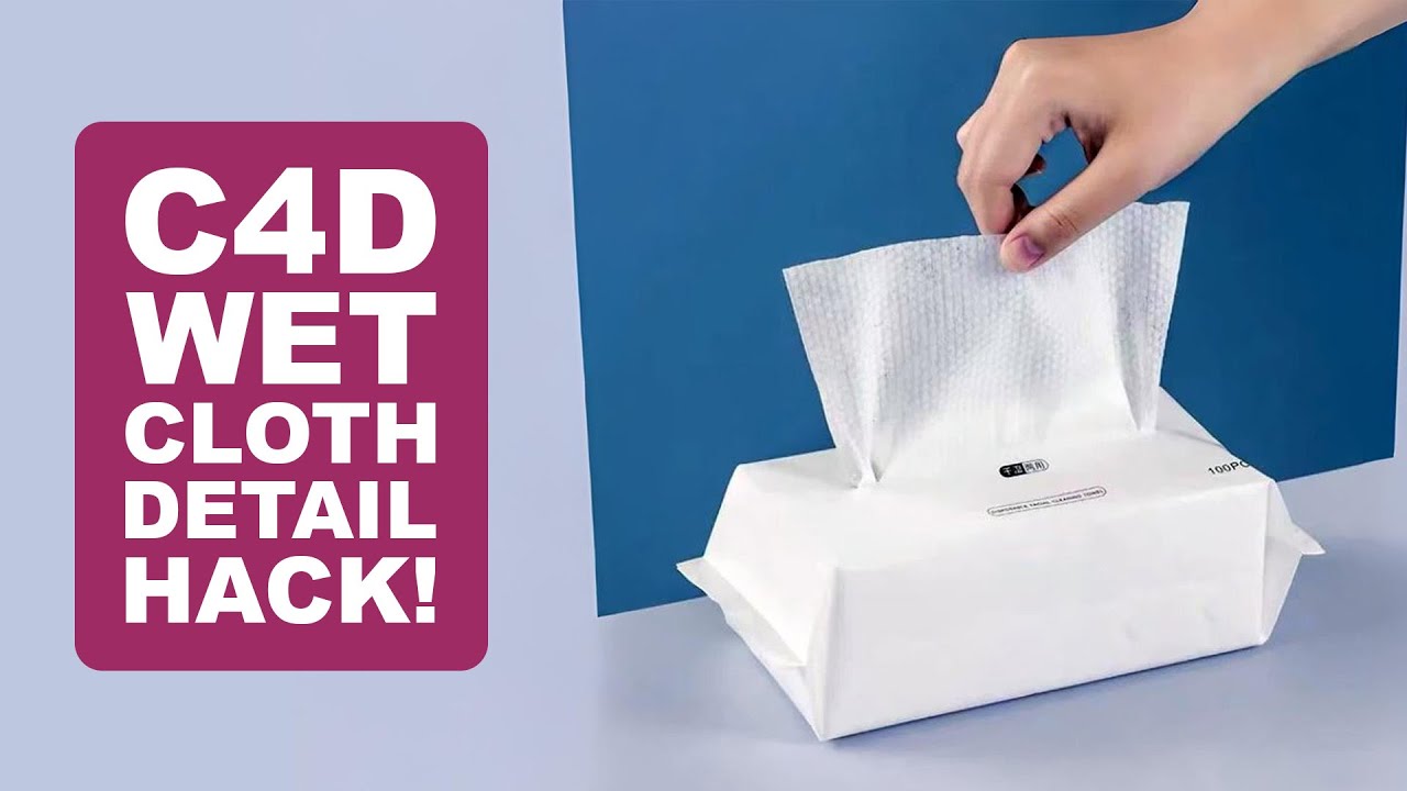 C4D Wet Cloth Detail Hack!