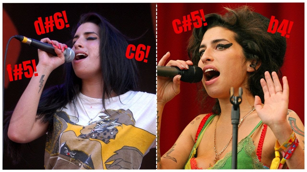 Amy Winehouse attempting the F#5 falsetto/HV in Take the Box! (2003-07)