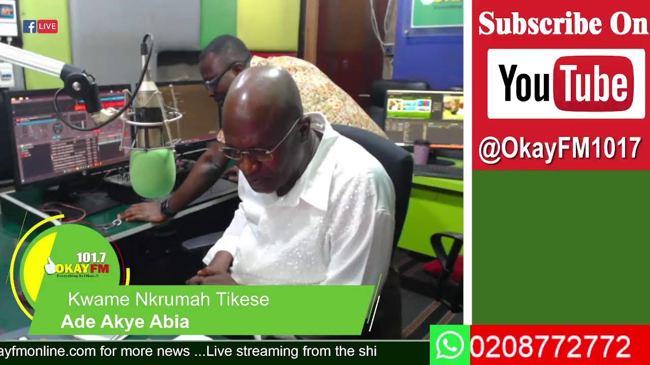 Ade Akye Abia With Kwame Nkrumah Tikese  On Okay 101.7 Fm (17/03/2026)