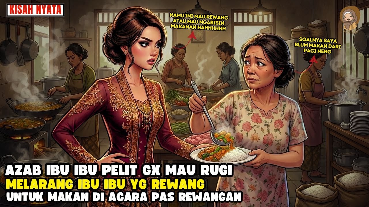 AZAB IBU IBU PELIT & ZOLIM LARANG IBU IBU YG REWANG UNTUK MAKAN II SINETRON AZAB
