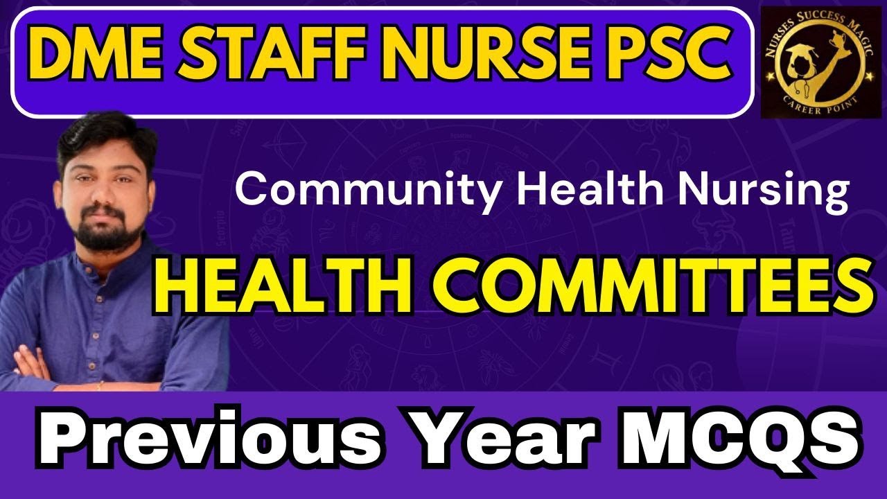 HEALTH COMMITTEES/PREVIOUS YEAR MCQS/Staff Nurse Exams #dhs_staff_nurse#dmestaffnurse#rrbstaffnurse