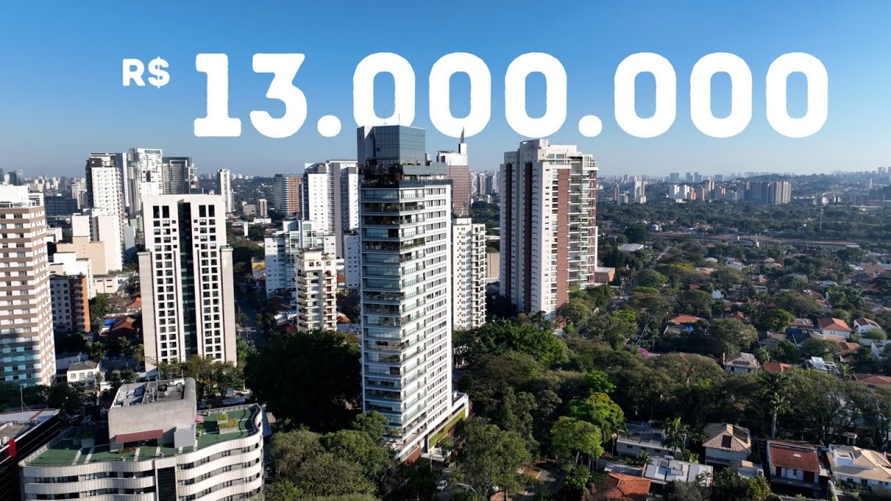 Apartamento de R$13.000.000 com a vista mais linda de São Paulo