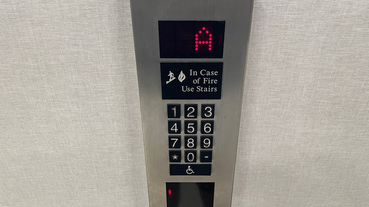 Amazing, Flawless Older Schindler Miconic 10 Elevators @ Bank of America Plaza - Fort Lauderdale, FL