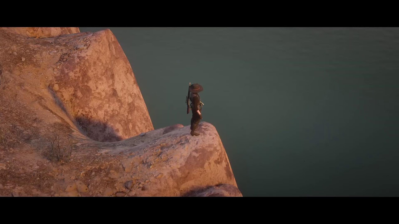 Red Dead Online..riding across the map. Just listening to the sound is beautiful.