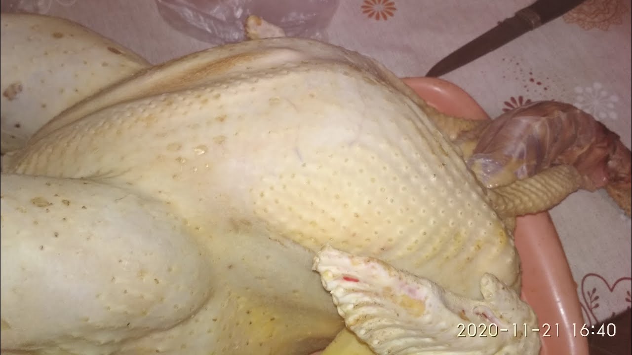 Как разделать индюка