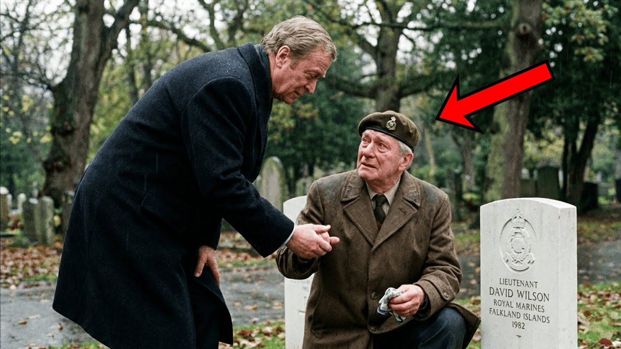 When Michael Caine Saw Grieving Father at Cemetery What He Did Next Will Amaze You
