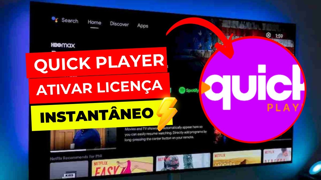 🔴 Quick Player Como Ativar Licen&ccedil;a de Forma R&aacute;pida e F&aacute;cil