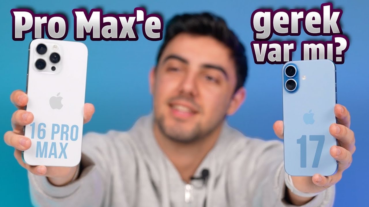 35 bin TL farkı vermeye değer mi? iPhone 16 Pro Max vs iPhone 17!