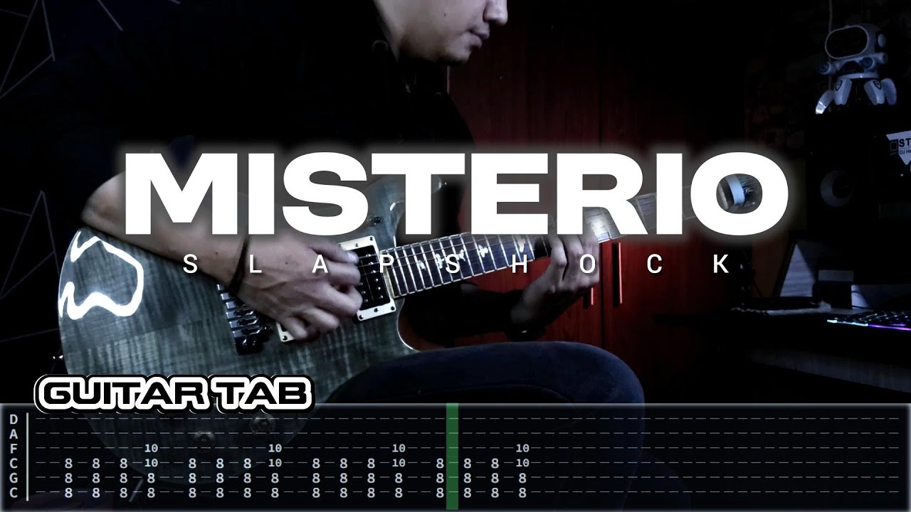 SLAPSHOCK - MISTERIO | guitar cover with tab