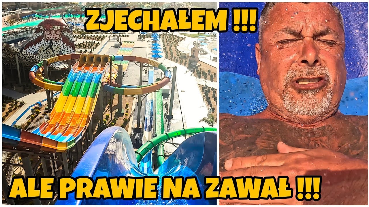 MAM ZAWAŁ !!! NAJWIĘKSZE ZJEŻDŻALNIE W EGIPCIE !!!