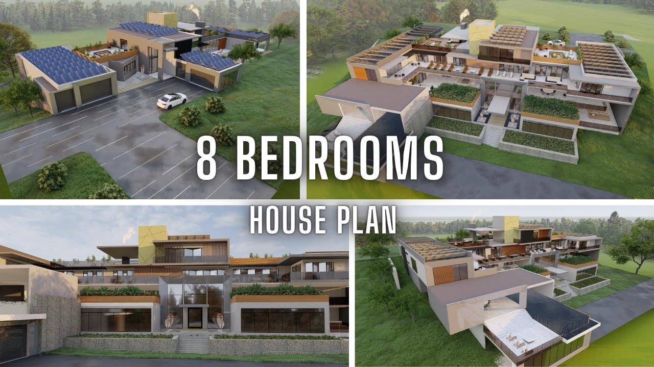 8 Bedrooms | 10 Bathrooms |  House Plan 2024