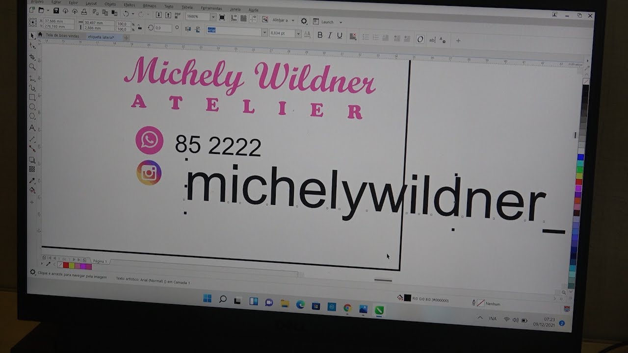 COMO FAZER ETIQUETA NO COREL DRAW