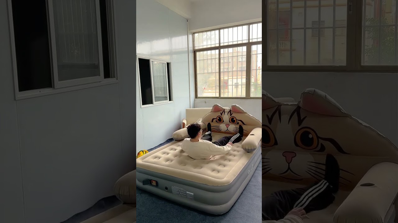 Automatic inflatable bed, automatic inflation and deflation,voice intelligent model frees your hands