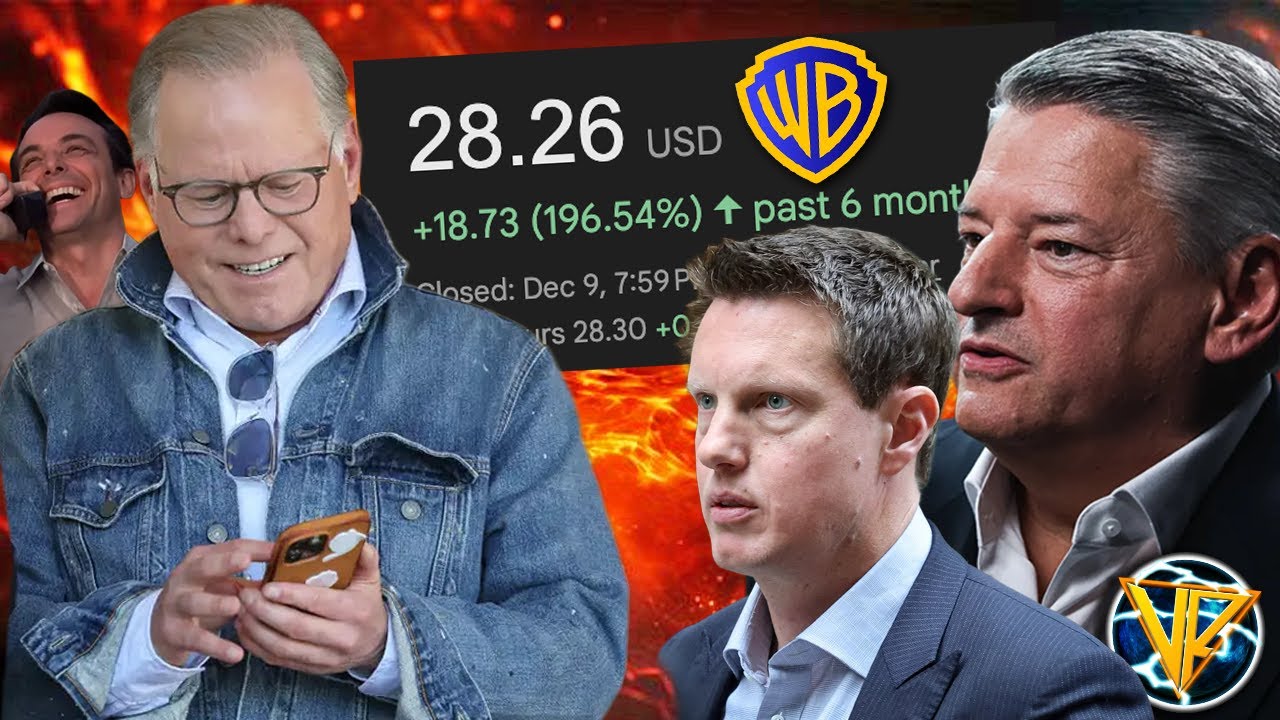 David Zaslav Will Have the LAST Laugh On the Warner Bros Netflix Paramount Bidding War