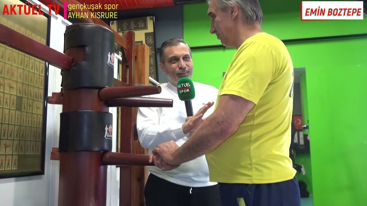 EMİN BOZTEPE'DEN (Wooden Dummy) Tahta adam çalışması.