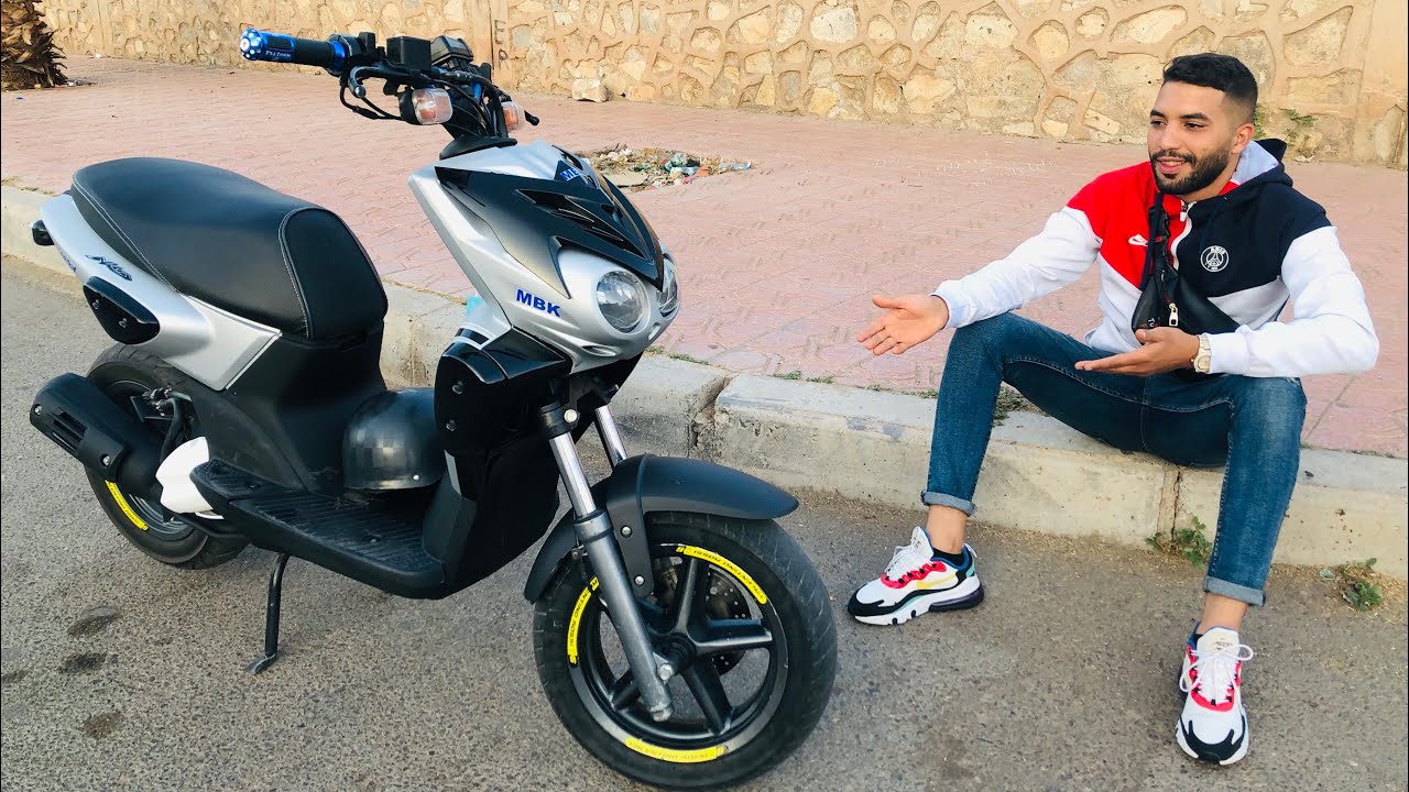 لاحظوا  ماذا أضافة إلى درجتي الجديدة stunt (MBK) 😍