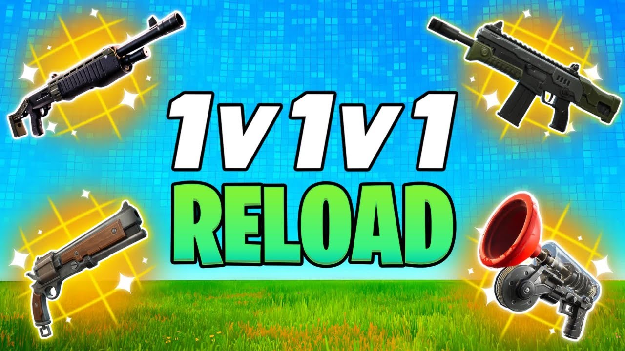 Como crear mapa 1v1 Reload Todos contra todos | UEFN FORTNITE CREATIVO