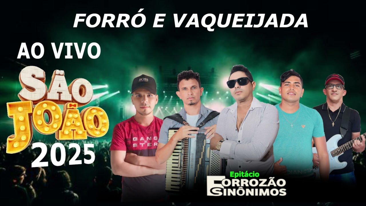 EPITACIO E FORROZÃO SINÔNIMOS CD COMPLETO AO VIVO 2025
