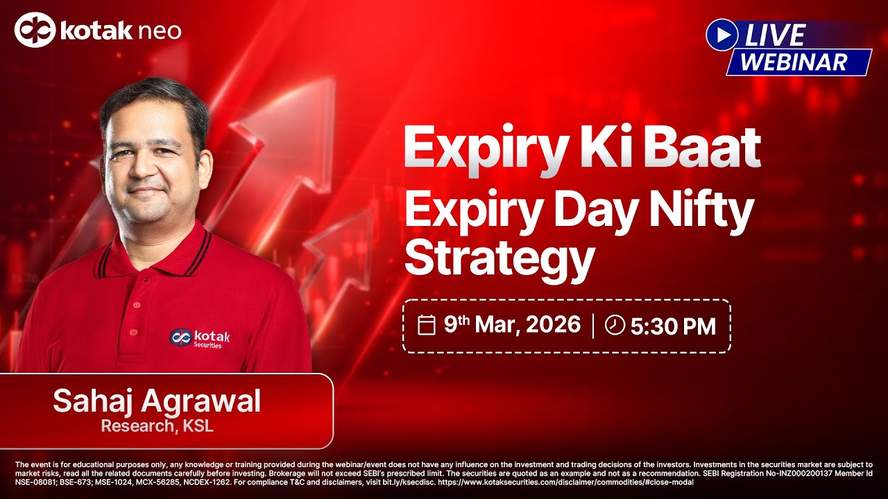 🔴 [Live] - Expiry Ki Baat I Expiry Day Nifty Strategy I Kotak Neo