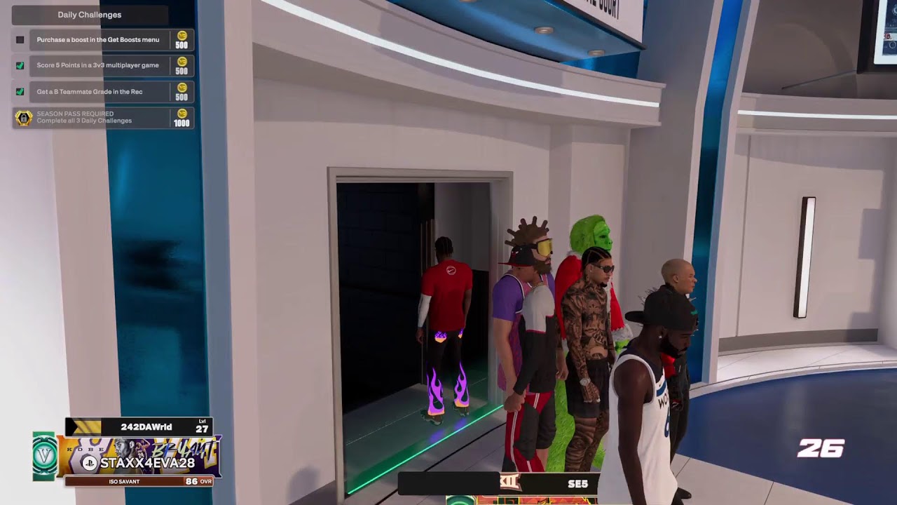 2k26 with staxx ISO King