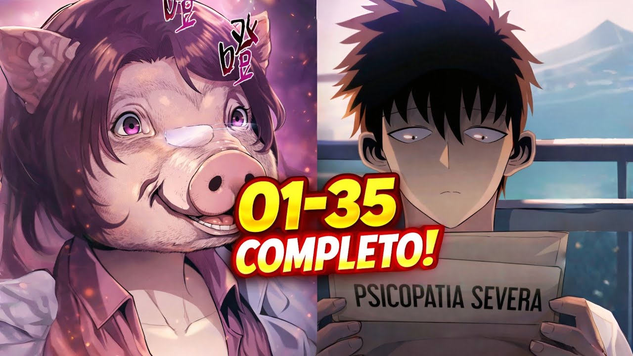 [01-35] Ele Vê TODOS como PORCOS… até despertar uma Classe Divina | React Manhwa