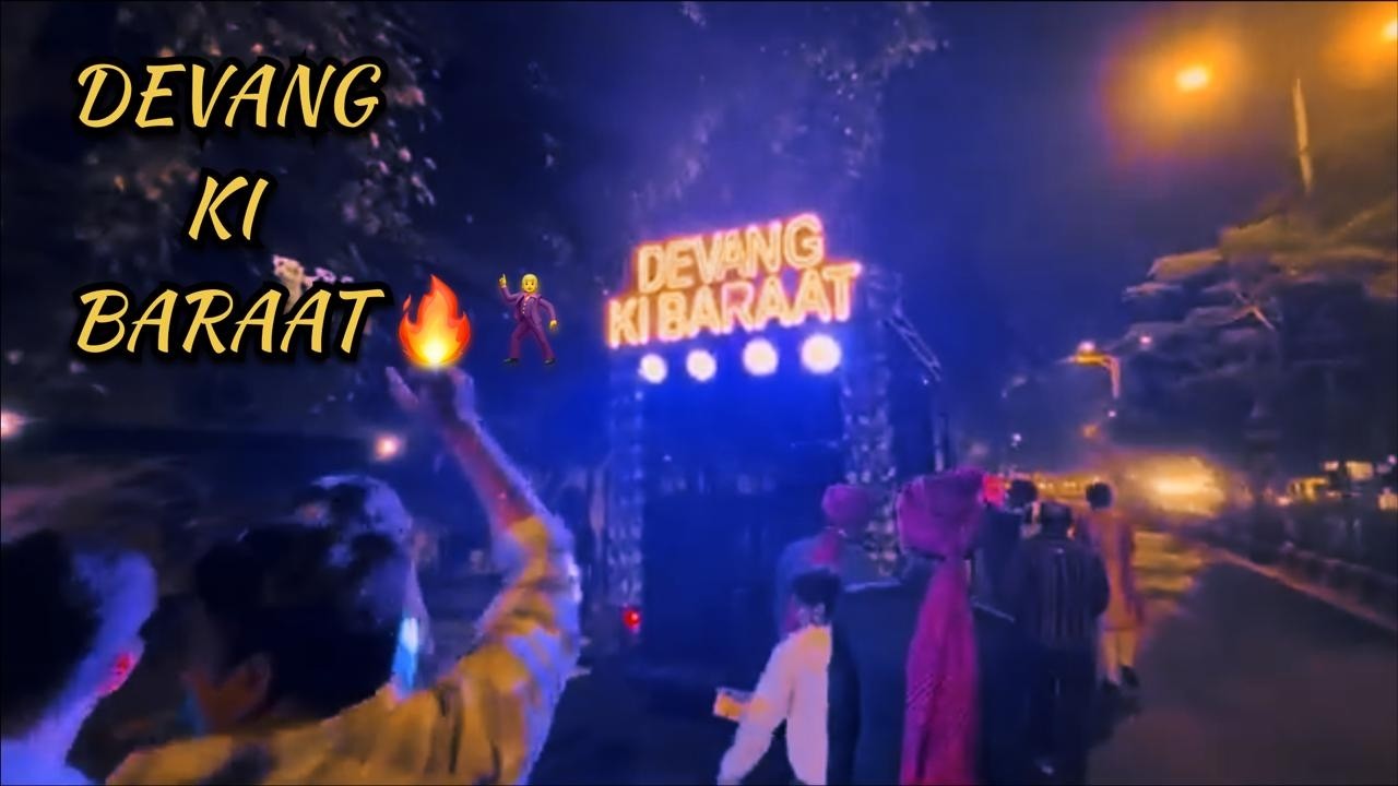Devang Ki Baraat 👑 | Family Dance & Full Enjoy