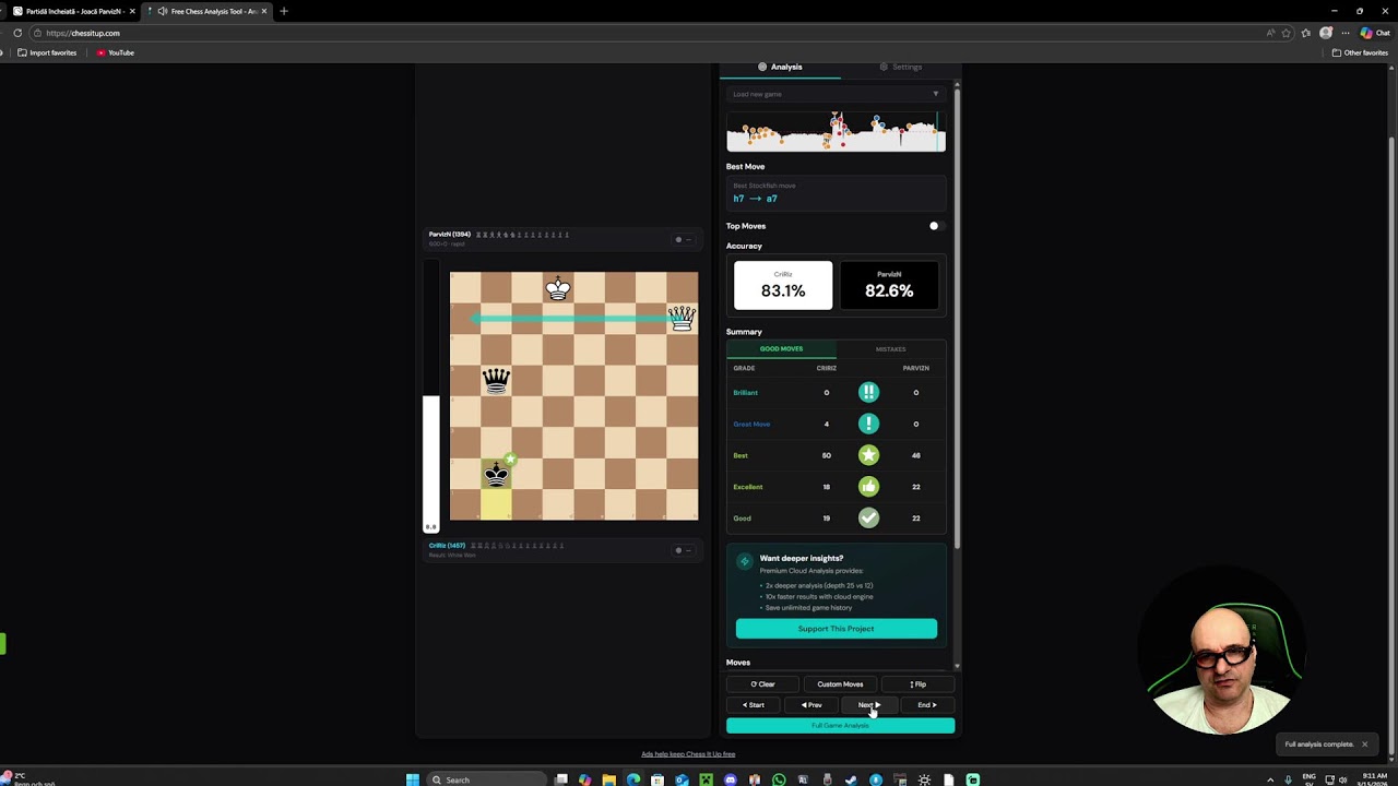 🔴 LIVE 🔴Închei săptămâna cu 1461 elo pe lichess
