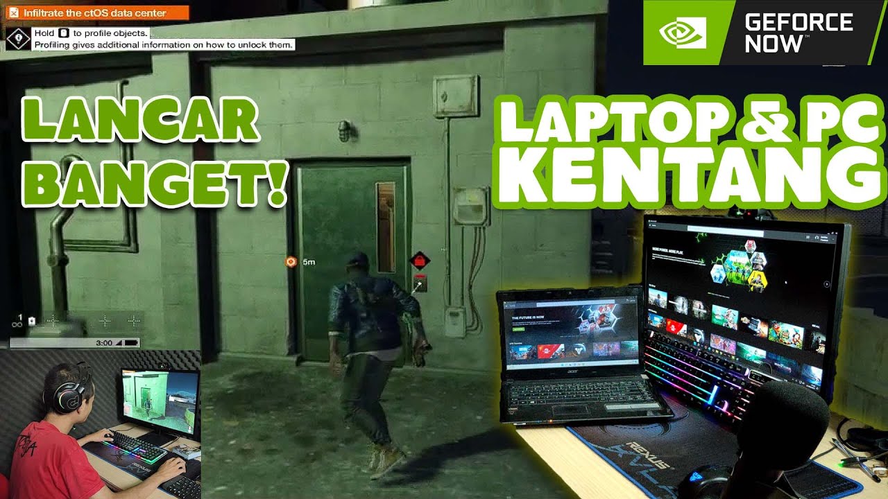 Review Nvidia Geforce Now Di Laptop Kentang | Lancar Main Game Steam Dan Epic Games