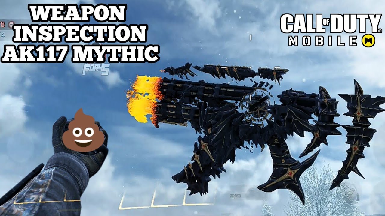 LA PEOR INSPECCIÓN DE ARMA MÍTICA ❓ AK117 MYTHIC 🤔💩 TRASH WEAPON INSPECTION ❓🤔