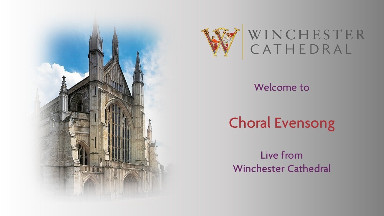 03-13-26 Choral Evensong live from Winchester Cathedral. 🇺🇦