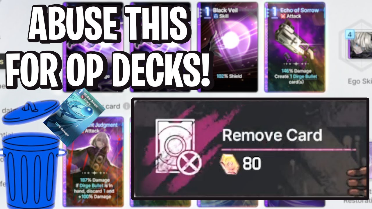 Why You NEED To Remove These Cards! Make BETTER Decks! [Chaos Zero Nightmare]
