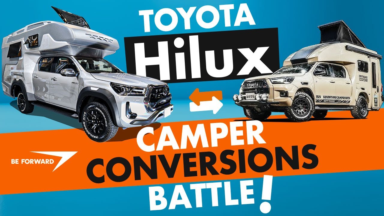 Toyota Hilux - 2 Автомобиля для приключений, произведенные в Японии ПРЕМЬЕРА - ASTRARE GX4 vs BR75