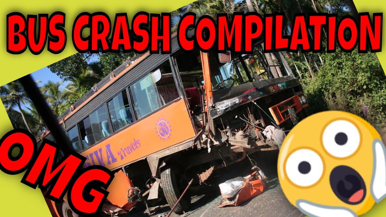 Bus Crash Compilation - Dashcam - The Most Horrific Driving Fails